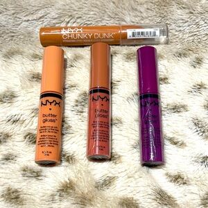 NYX Butter Gloss and lip pencil set